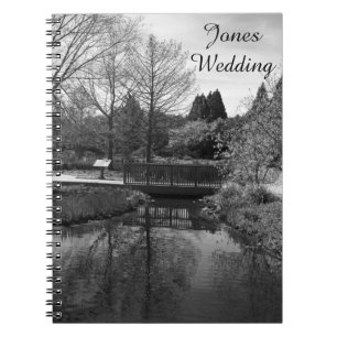 Lovely Lake Wedding Journal Notizblock
