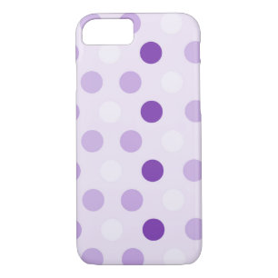 Lovely Lavender Polka Dots Case-Mate iPhone Hülle