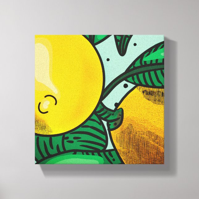 Lovely Lemons  Canvas Print Leinwanddruck (Vorderseite)