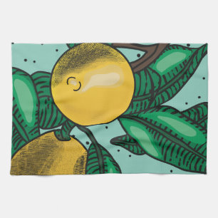 Lovely Lemons Oven Mitt and Pot Holders Geschirrtuch