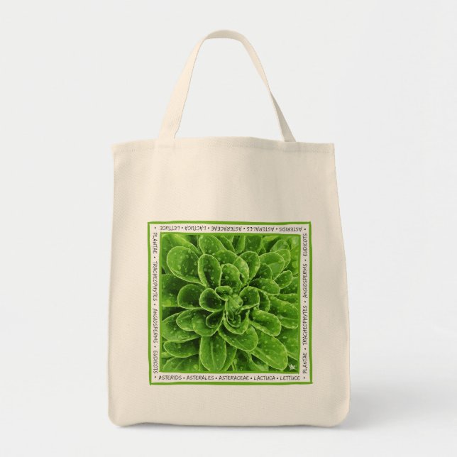 Lovely Lettuce Tragetasche (Vorne)