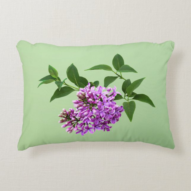 Lovely Lilacs Dekokissen (Vorderseite)