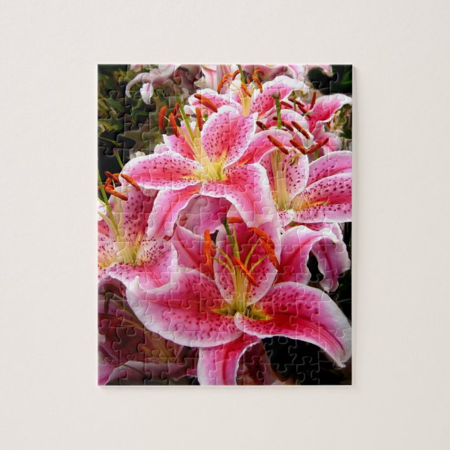 Lovely Lilies Puzzle (Vertikal)