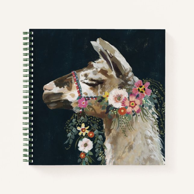 Lovely Llama Notizbuch (Vorderseite)