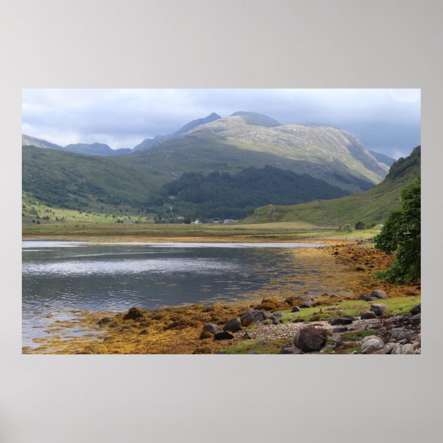 Lovely Loch Sunart, Schottland Poster (Vorne)