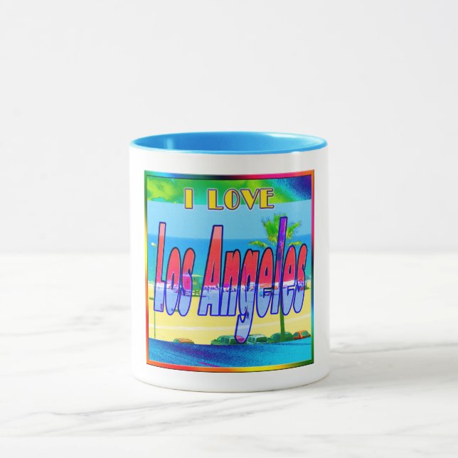 "Lovely Los Angeles 2" Cup Tasse (Zentrum)