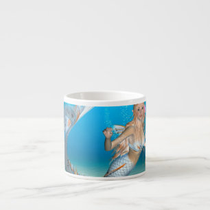 Lovely Mermaid Espressotasse