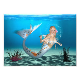 Lovely Mermaid Fotodruck