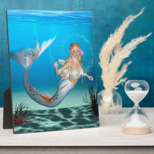 Lovely Mermaid Fotoplatte