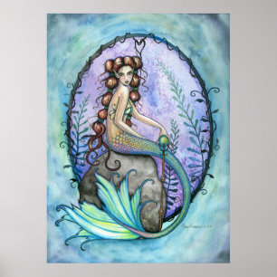 Lovely Mermaid Poster von Molly Harrison