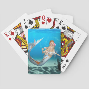 Lovely Mermaid Spielkarten