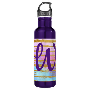 Lovely Monogram Edelstahlflasche