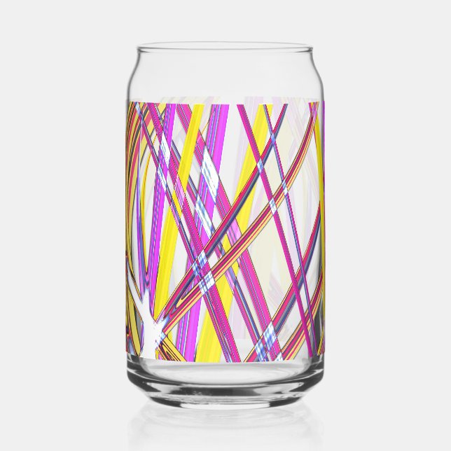 Lovely Neon Lines Dosenglas (Vorderseite)
