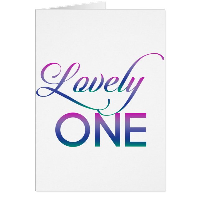 Lovely One (Vorne)
