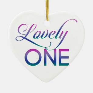 Lovely One Keramikornament