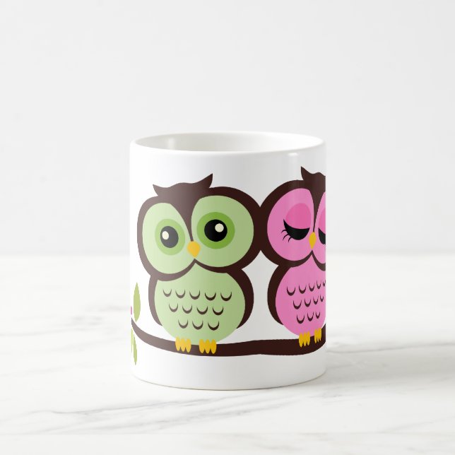 Lovely Owls Kaffeetasse (Mittel)