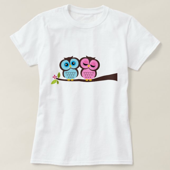 Lovely Owls T-Shirt (Design vorne)