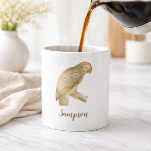 Lovely Parakeet Kaffeetasse