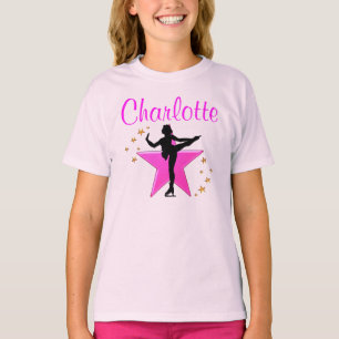 LOVELY PINK PERSONALISIERT SKATEN PRINCESS APPAREL T-Shirt