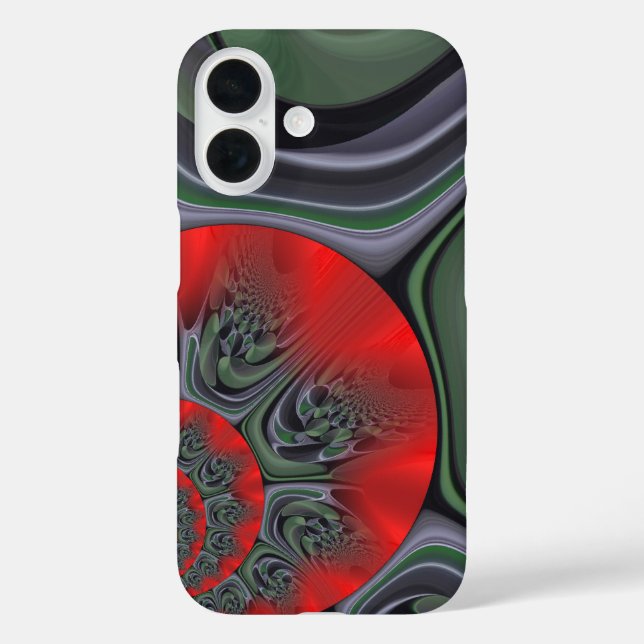 Lovely Red Aurora Art Print Customization Product Case-Mate iPhone Hülle (Rückseite)