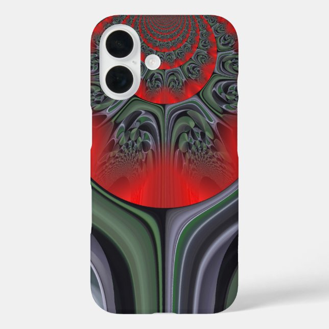 Lovely Red Aurora Art Print Customization Product Case-Mate iPhone Hülle (Rückseite)