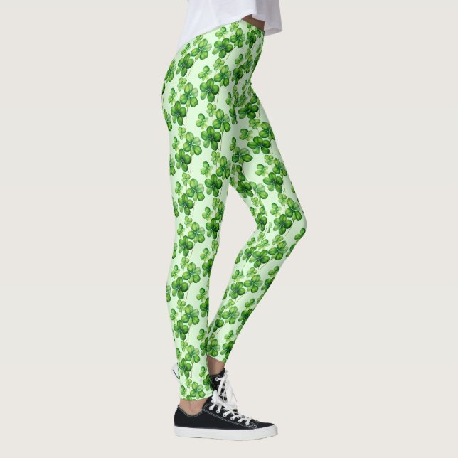 Lovely Shamrocks Leggings (Rechts)