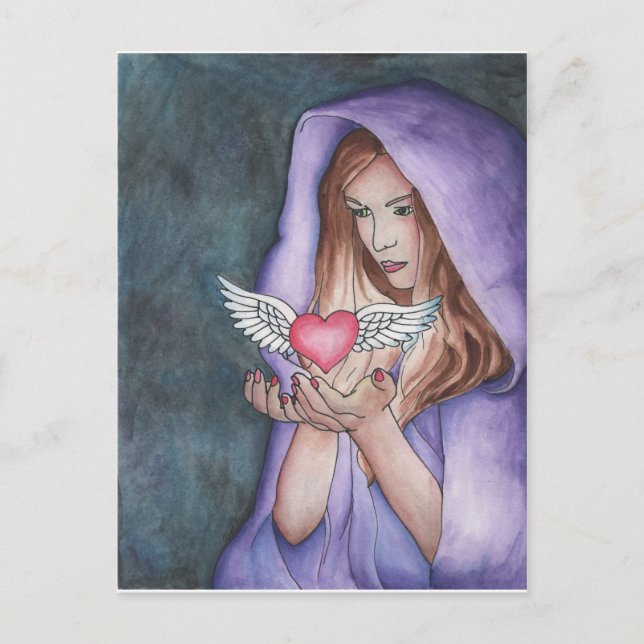 LoveMagic Postkarte (Vorderseite)