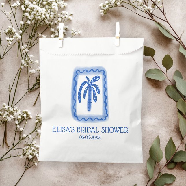 LoveNotes vom Sea Palm Tree CUSTOM Brautparty Geschenktütchen (LoveNotes from Sea Palm Tree CUSTOM Bridal Shower Favor Bag
)