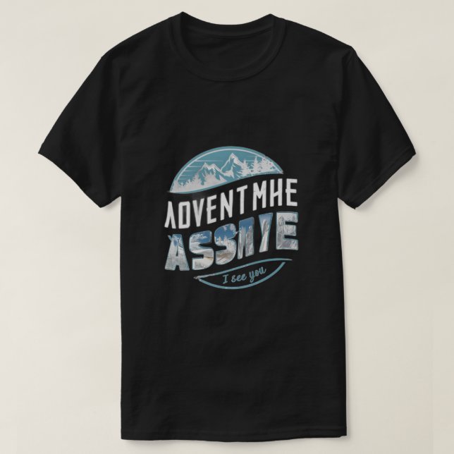 Lovent mhe Assnye Ich sehe dich T-Shirt (Design vorne)