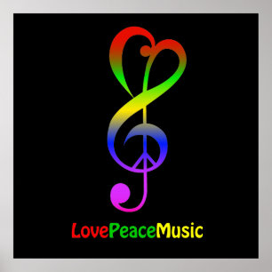 LovePeaceMusic Plakat