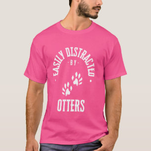 Lover ani ist leicht von Ottern abgelenkt, lustige T-Shirt