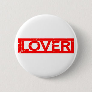 Lover Briefmarke Button