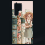Lover buchen | Anne von Green Gables | Blumenbüche Samsung Galaxy Hülle<br><div class="desc">Dieses niedliche Handy verfügt über dekorative Blumenbücher,  die alle aneinander gereiht sind. Die Stacheln in den Büchern haben alle Bücher der Anne of Green Gables Serie von LM Montgomery.</div>