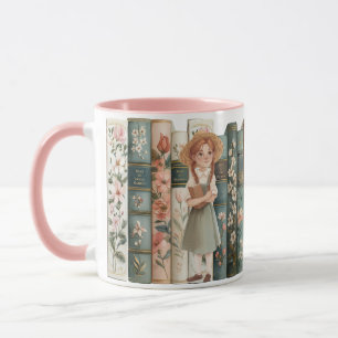 Lover buchen   Anne von Green Gables   Blumenbüche Tasse