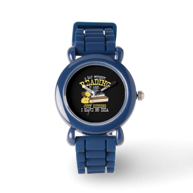 Lover buchen - Ein Tag ohne Lesen Armbanduhr (Vorderseite)