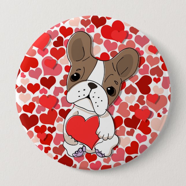 Lover Dog Button (Vorderseite)