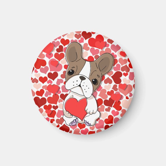 Lover Dog Magnet (Vorne)