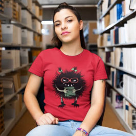 Lover Evil Character Book Nerd lesen T-Shirt