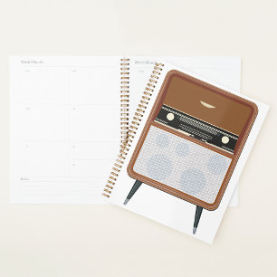 Lover für Vintage Radio Retro Music aus dem Mittel Planer