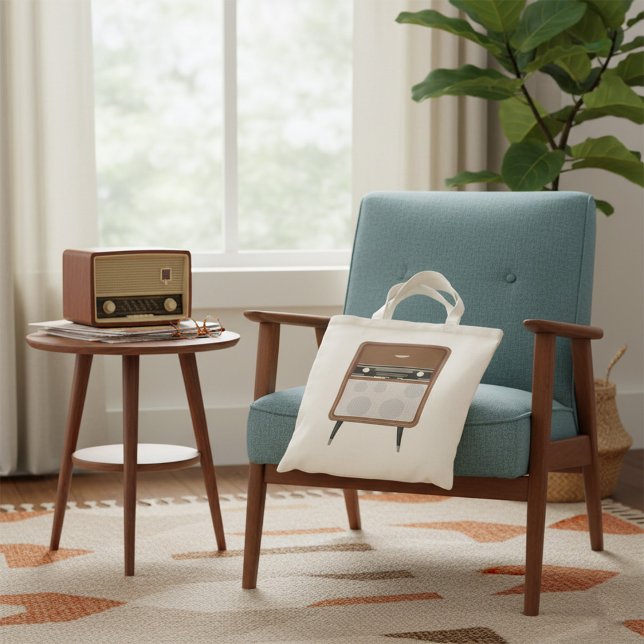 Lover für Vintage Radio Retro Music aus dem Mittel Tragetasche (Von Creator hochgeladen)