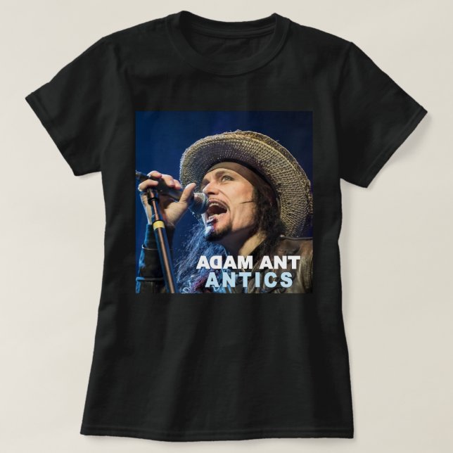 Lover Geschenke Male Adam Singer Ant Songwriter Ge T-Shirt (Design vorne)