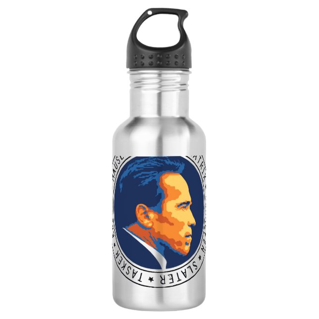 Lover Gifts Arnold Schwarzenegger Terminate Hate F Edelstahlflasche (Vorderseite)