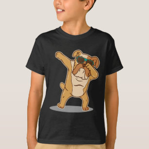 Lover I Dabbing English Bulldog T-Shirt