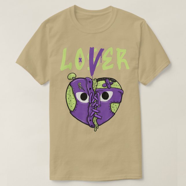 Lover Loser Patched Hecht Costume Pastel Goth Hall T-Shirt (Design vorne)
