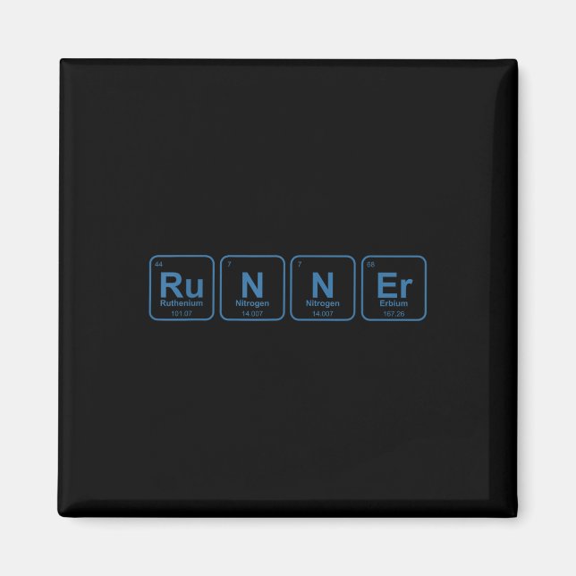 Lover-Marathon-Lover-Lauf Magnet (Vorne)