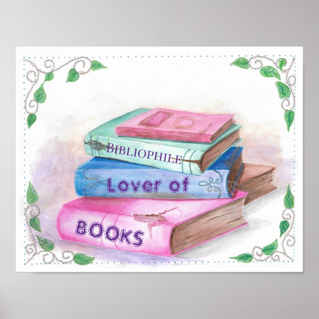Lover of Books Poster