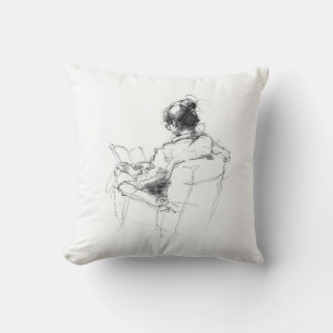 Lover Reading Moment - Gemütlicher Reader Kissen