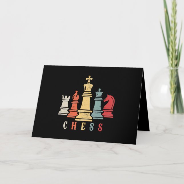 Lover| Schach Set Gutschein Karte (Vorderseite)