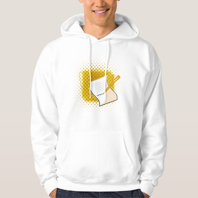 Lover schreiben hoodie (Vorderseite)