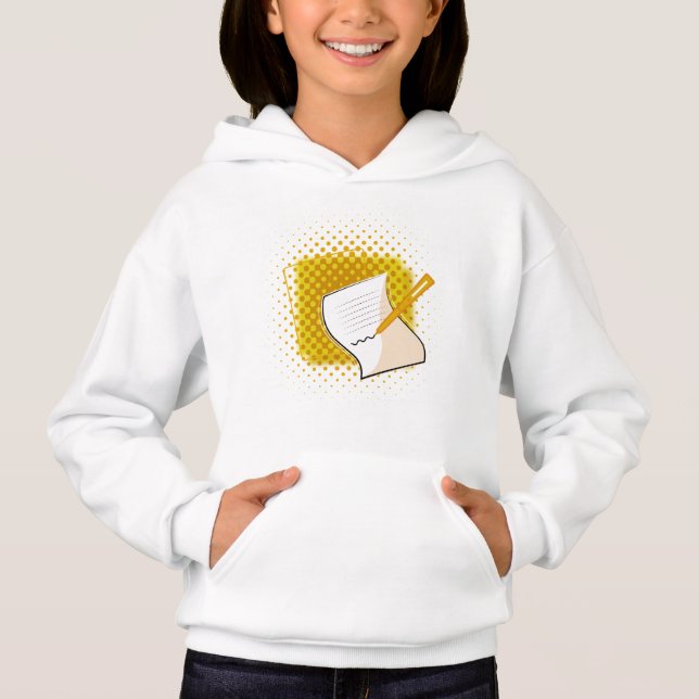 Lover schreiben hoodie (Vorderseite)